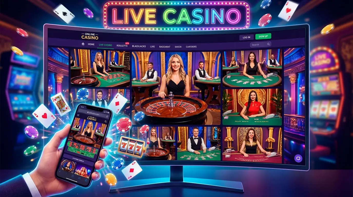 Spil live casino hos Verde casino